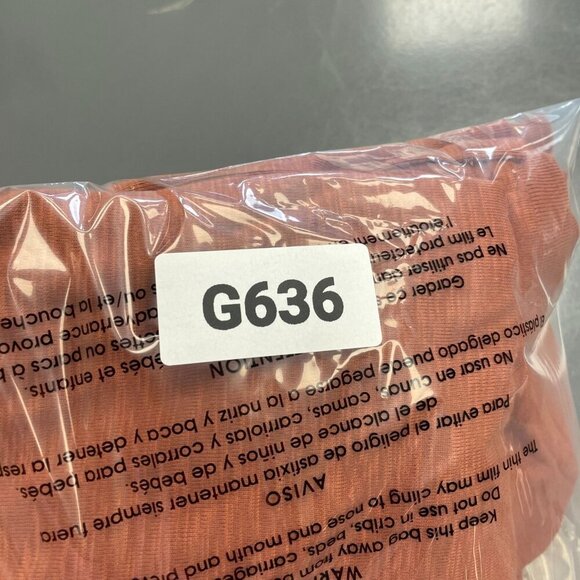 NEW Kirkland Signature Women's XXL Long Sleeve Top Rust Orange Lightweight - Picture 9 of 9